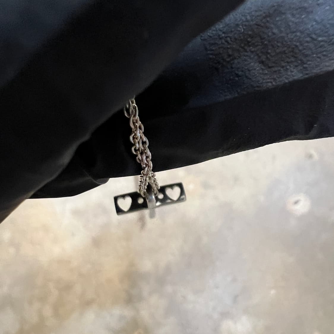 925 silver 십자가 하트 목걸이 상품이미지5