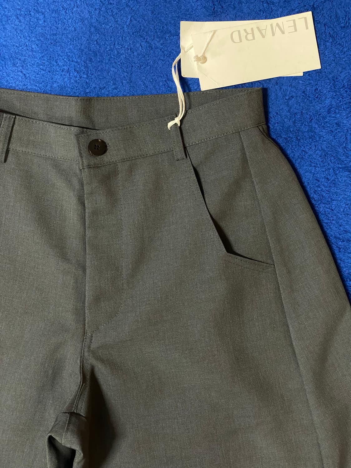 LEMARD 르마드 리버스 벌룬 슬랙스 차콜 1 (S) 상품이미지3