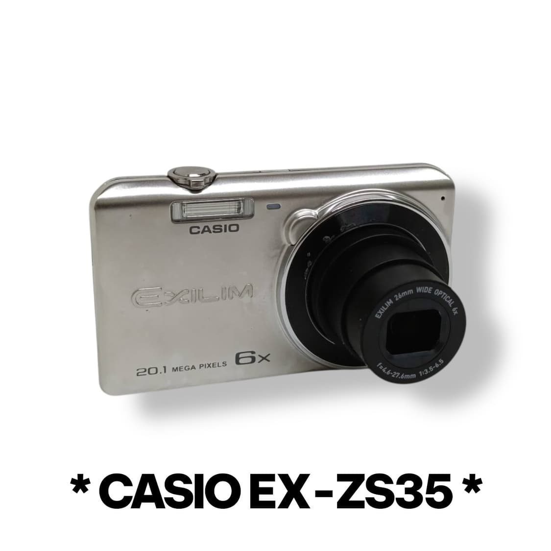 빈티지디카 카시오 엑슬림 CASIO XLIM EX-ZS35 실버 풀박 상품이미지1