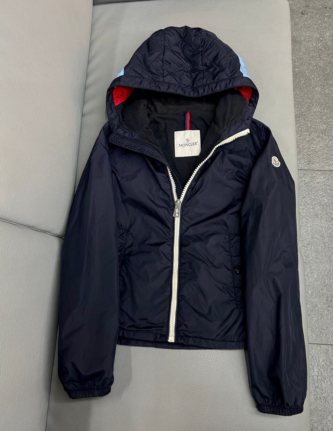 몽클레어 키즈 바람막이 후드 자켓(14세/성인55가능) 상품이미지1