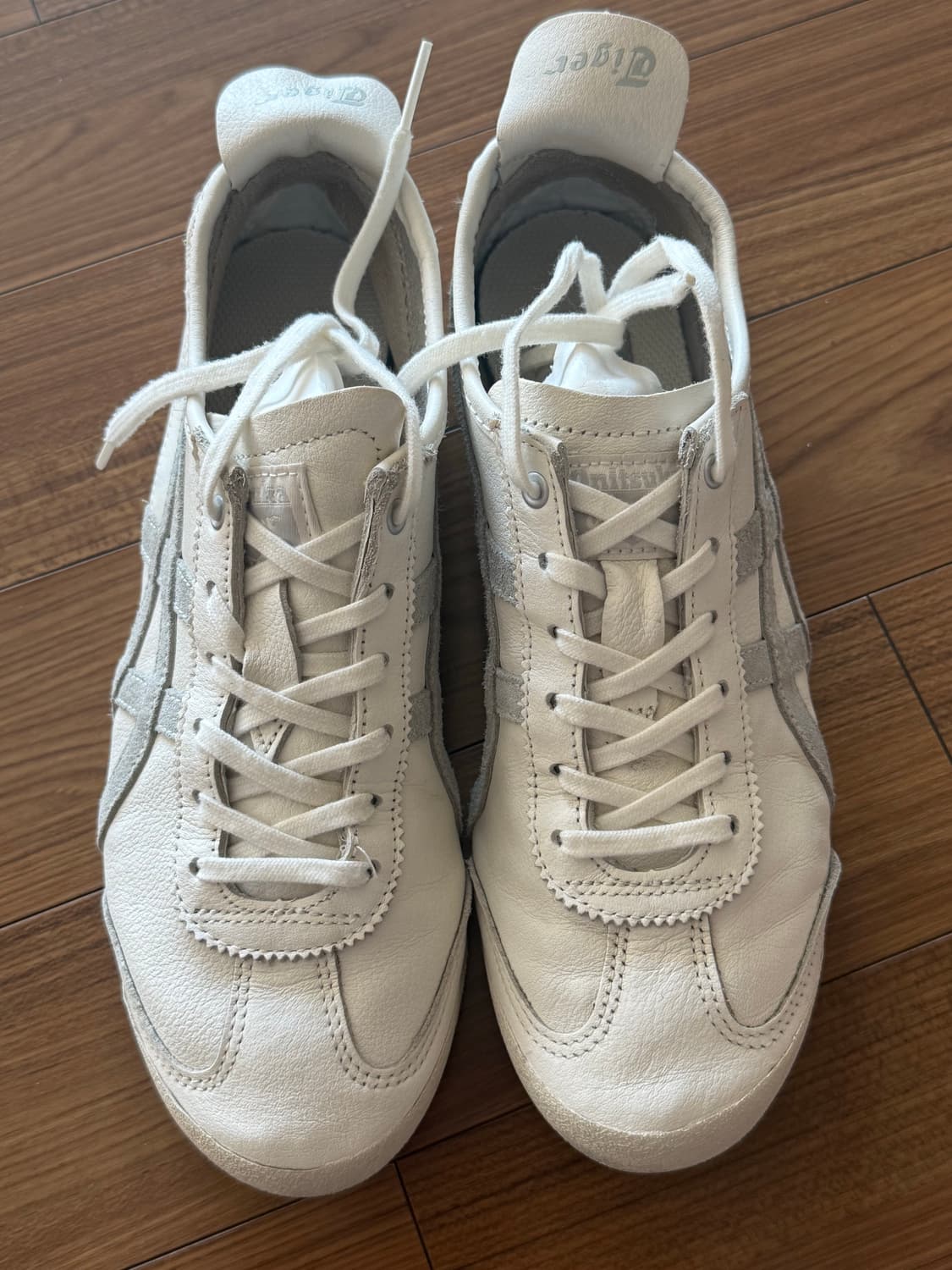 245 오니츠카 타이거 멕시코 66 화이트 라이트 세이지 상품이미지1