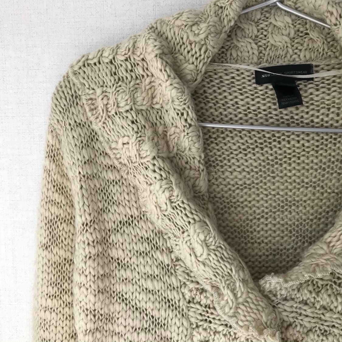 Grunge knit cardigan 상품이미지3