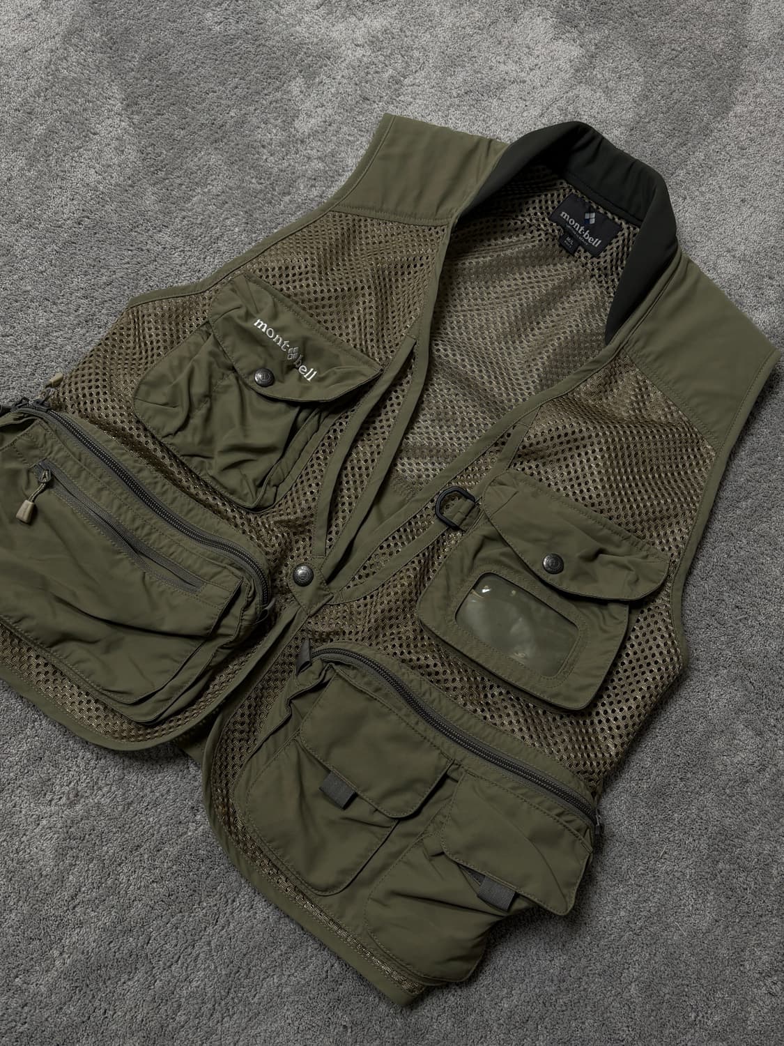 Montbell utility multi pocket vest 상품이미지2