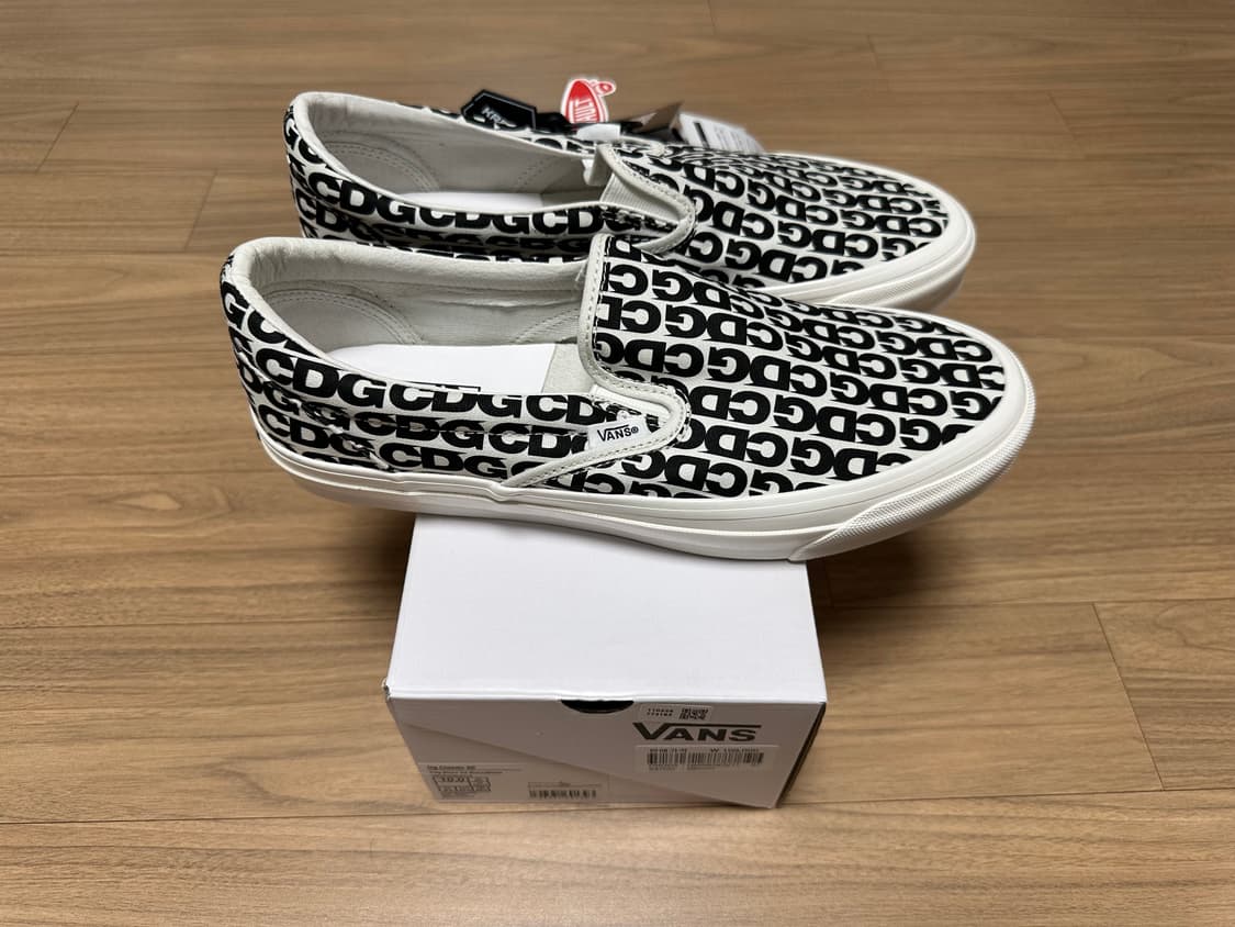 반스 볼트 꼼데 CDG 슬립온 LX 화이트 280 상품이미지5