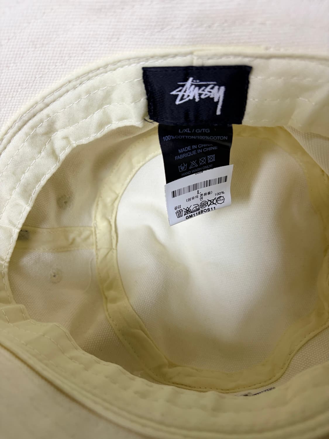 Stussy x CDG Canvas Bucket Hat 상품이미지2
