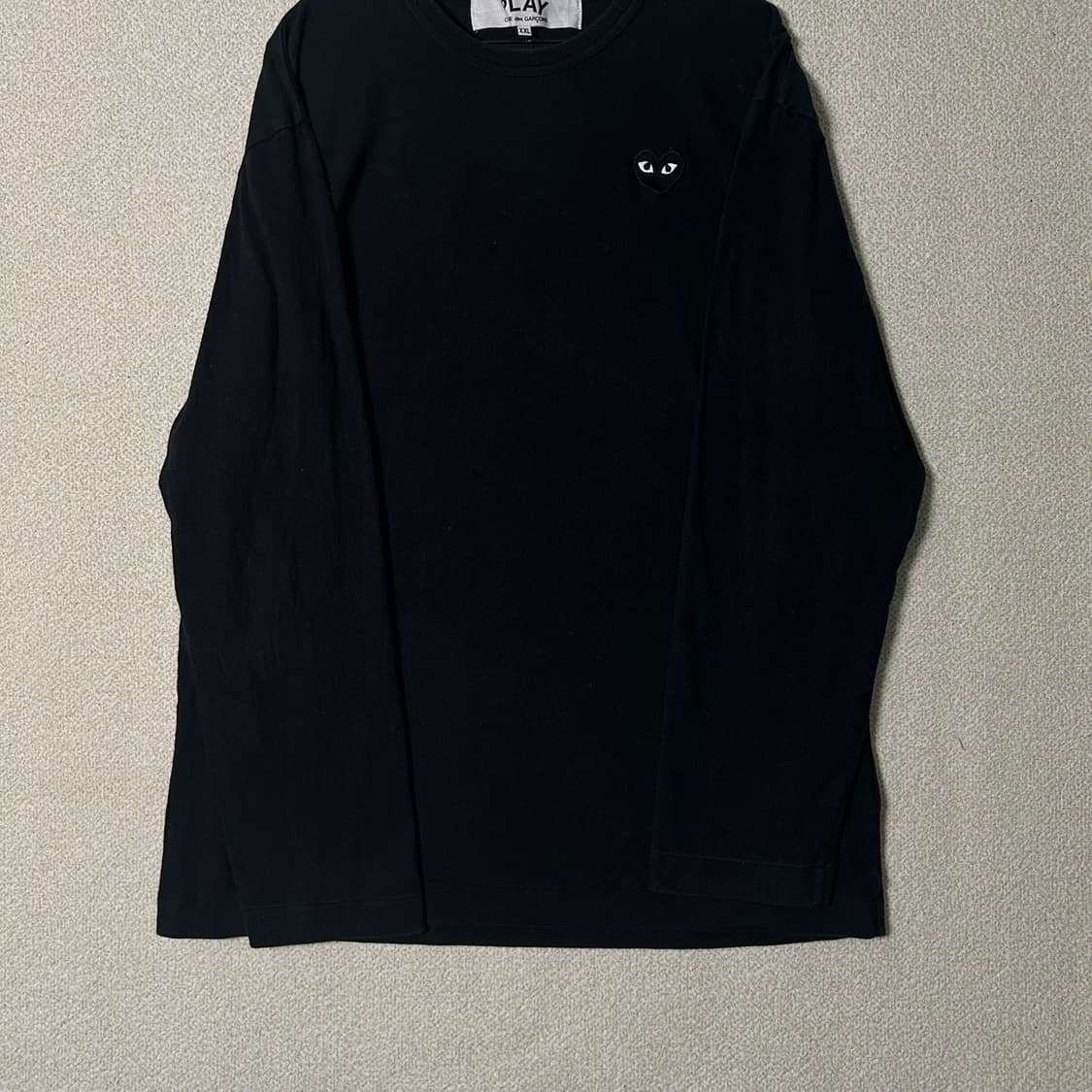 (XL~XXL) 꼼데가르송 플레이라인 롱슬리브 상품이미지3