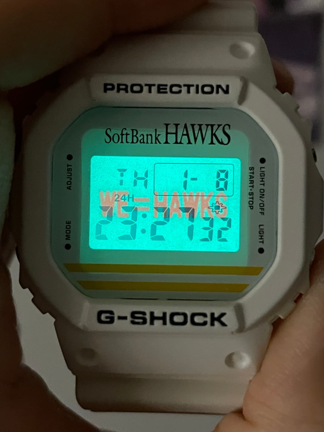 지샥 소프트뱅크 호크스 콜라보 (박스 없음) 상품이미지5