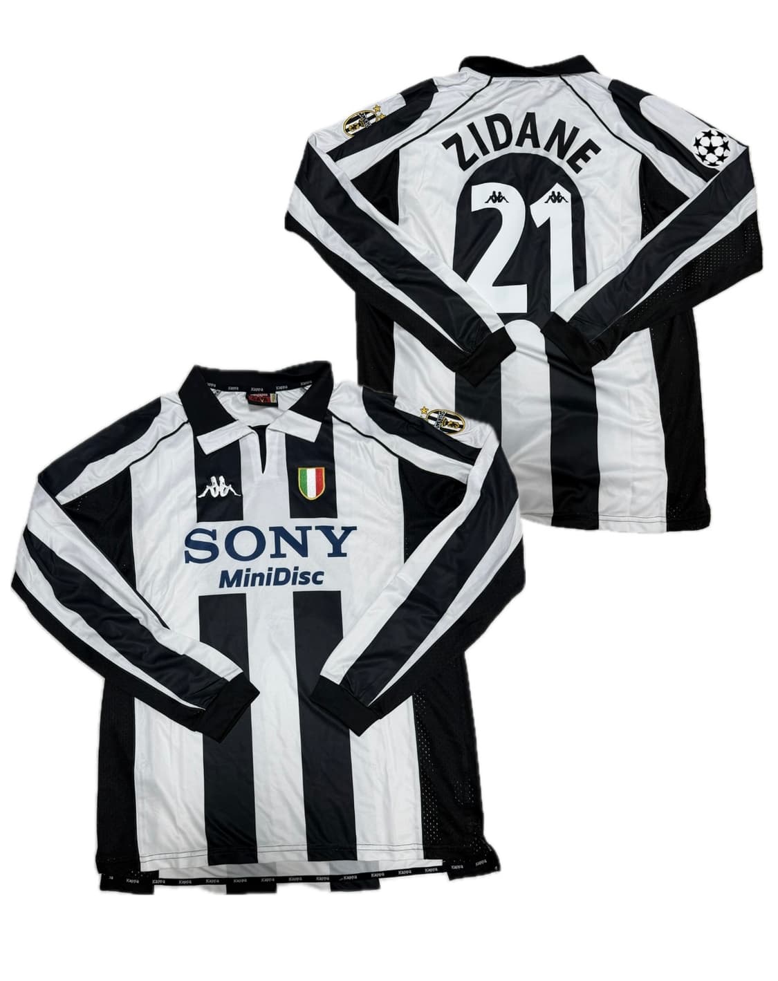 세리에A 97/98 유벤투스 긴팔 지단 유니폼 판매합니다 상품이미지1