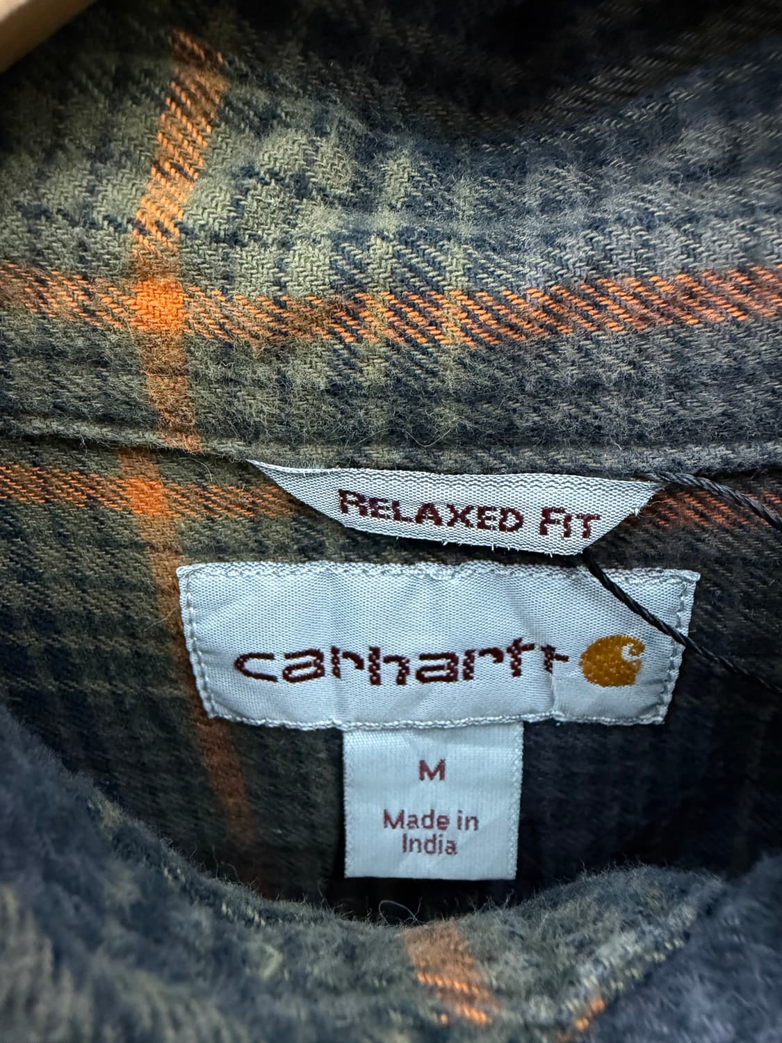 칼하트 플란넬 체크 셔츠 상품이미지5