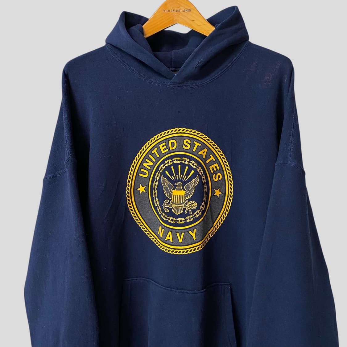 (XL)soffe 소피 navy 미해군 후드티셔츠 상품이미지2