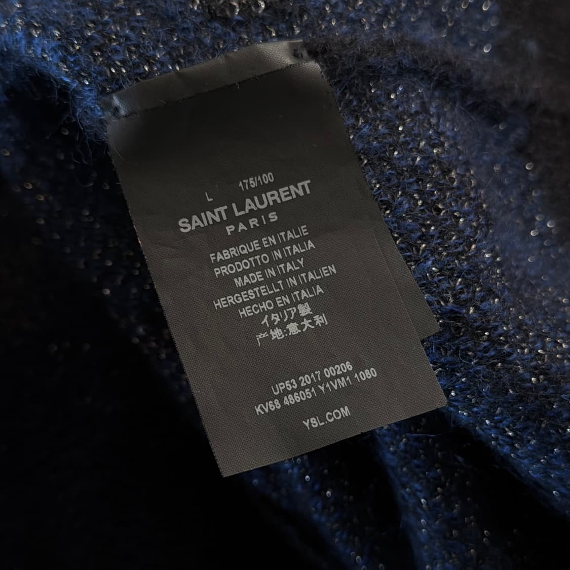 생로랑 에디슬리먼 라이트닝 니트 상품이미지7