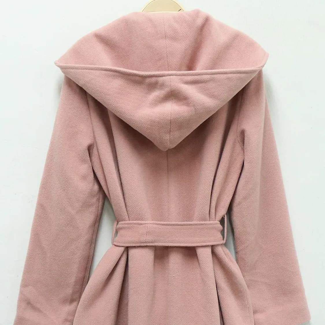 LILY BROWN 딸기우유 브이넥 벨트 코트 60977 상품이미지6