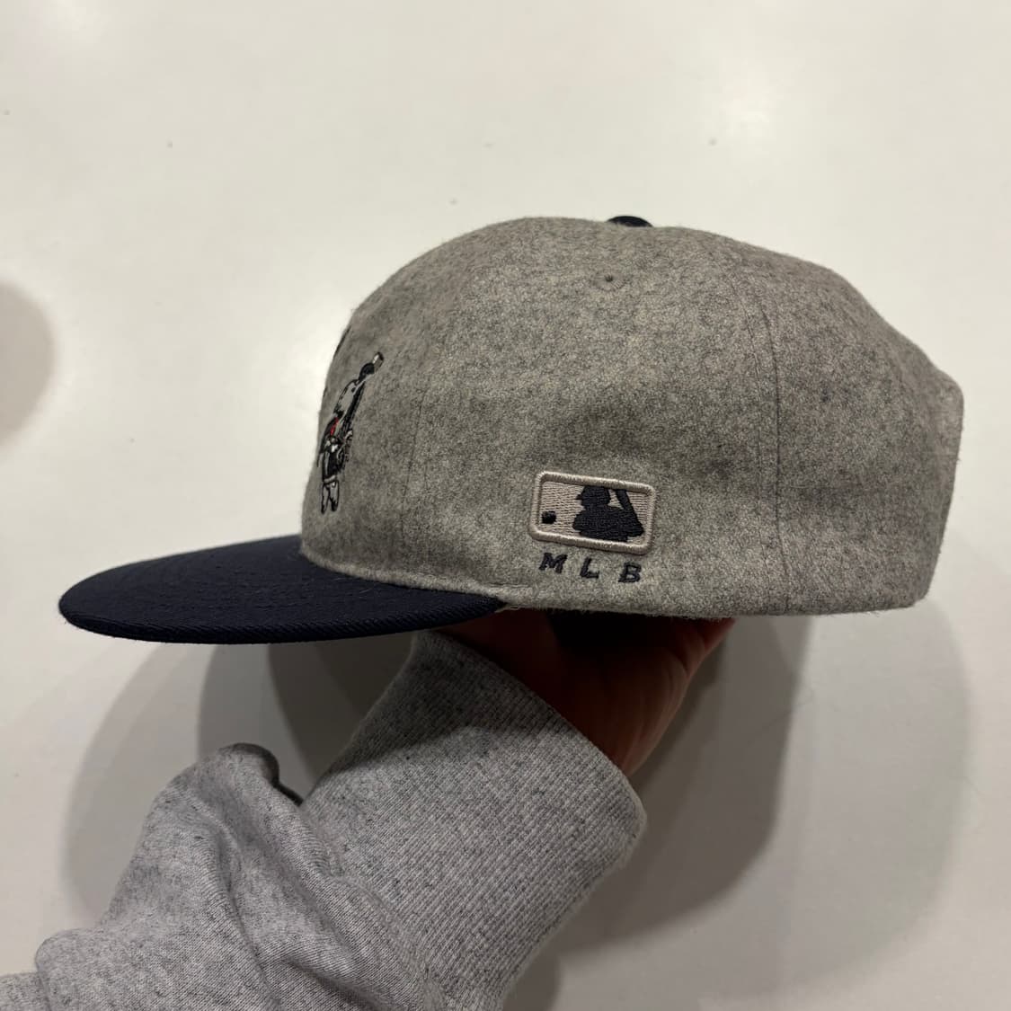 MLB 양키스 울 강아지 캐릭터 모자 상품이미지3