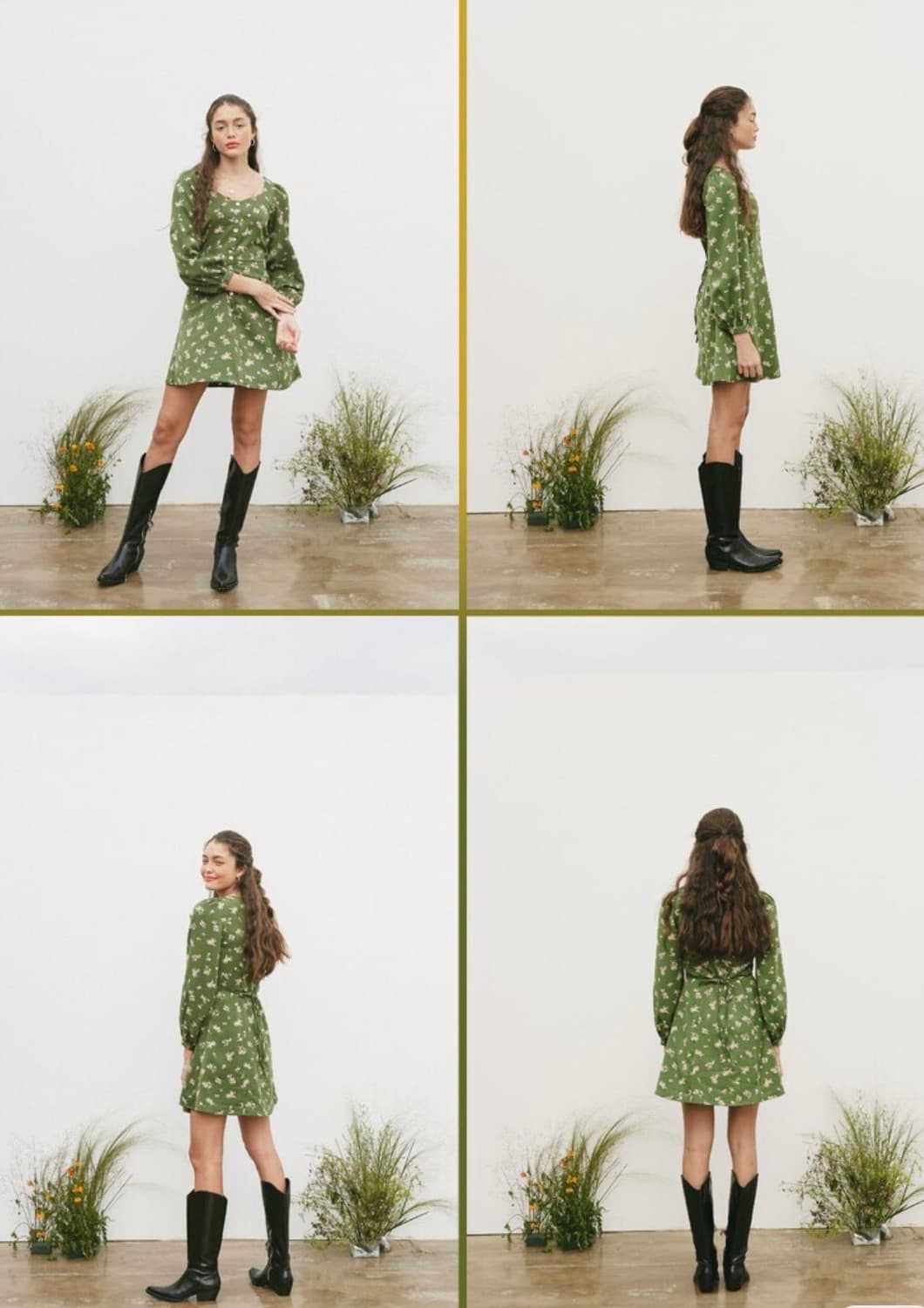 vem.ver 벰버 스퀘어넥 미니 원피스 상품이미지3