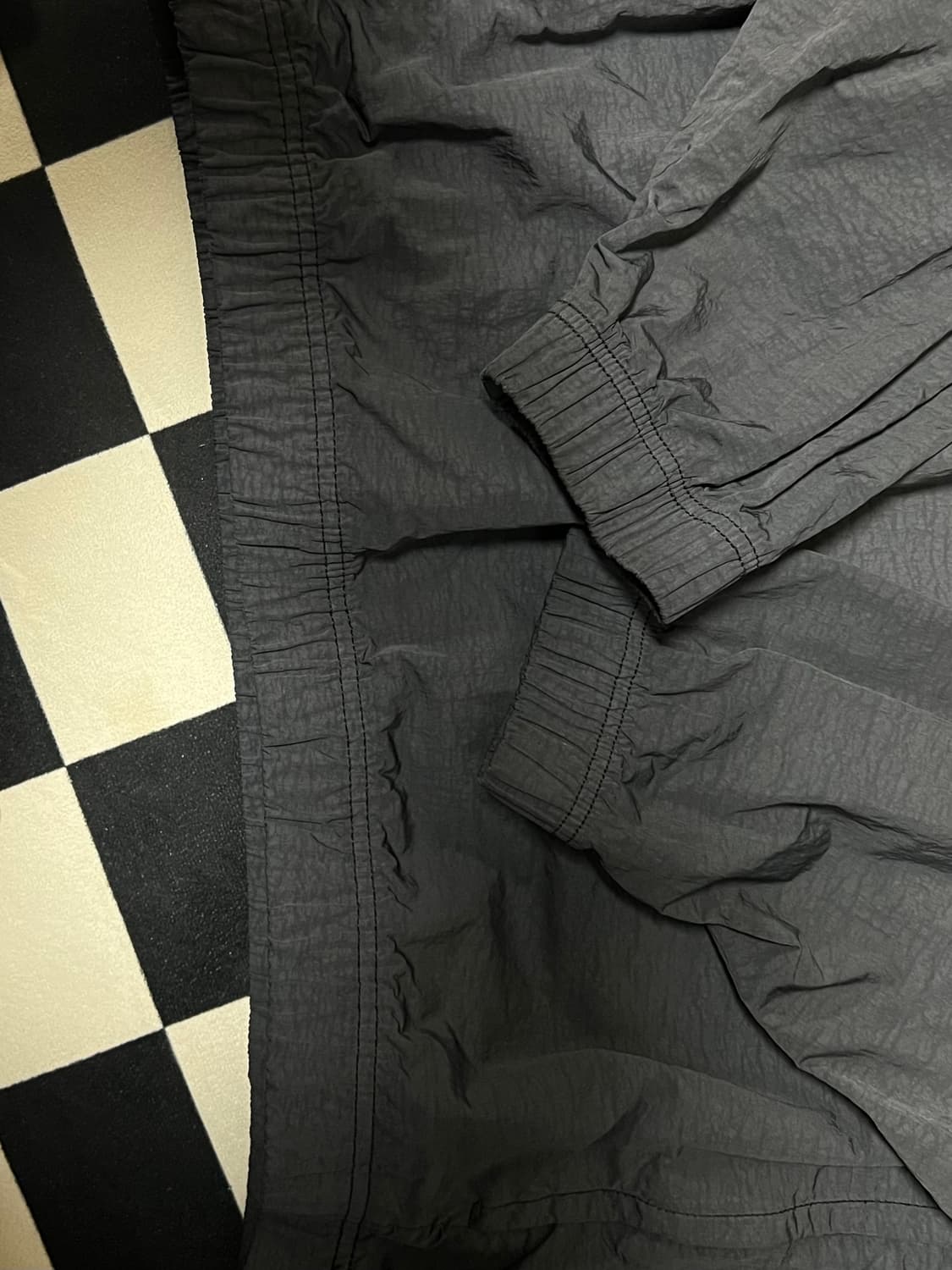 [S] 나이키 X 스투시 바람막이 윈드러너 자켓 오프 느와르 나투시 상품이미지5