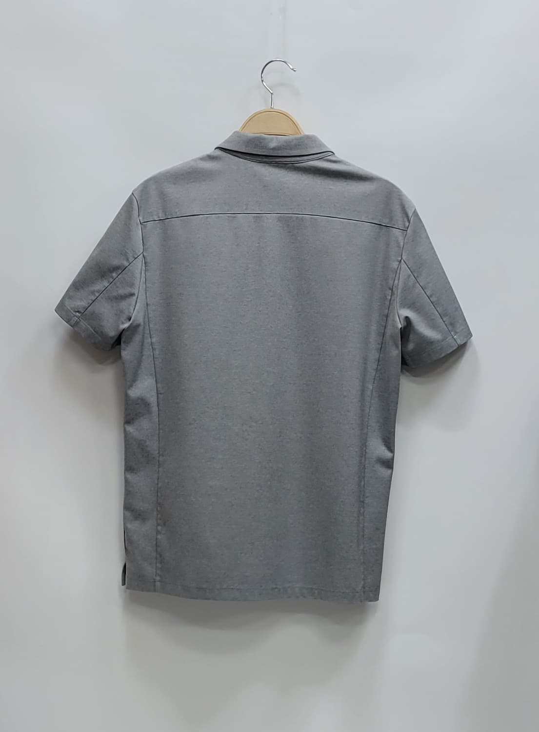 TIME 한섬 타임 옴므 카라 반팔 티셔츠 / 남 95 그레이
 상품이미지2