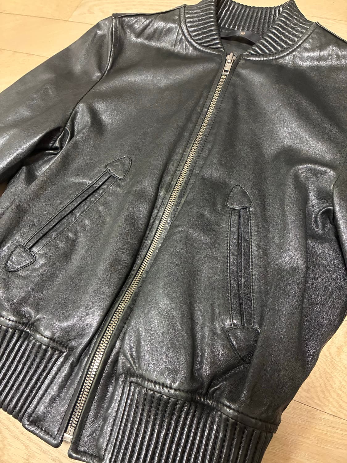 양가죽 봄버 자켓 상품이미지3