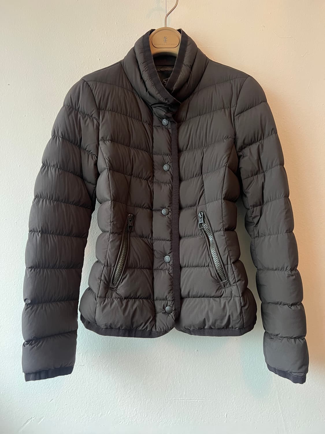 몬테코레 Montecore 여성 브라운 덕다운패딩점퍼 집업패딩자켓 상품이미지2