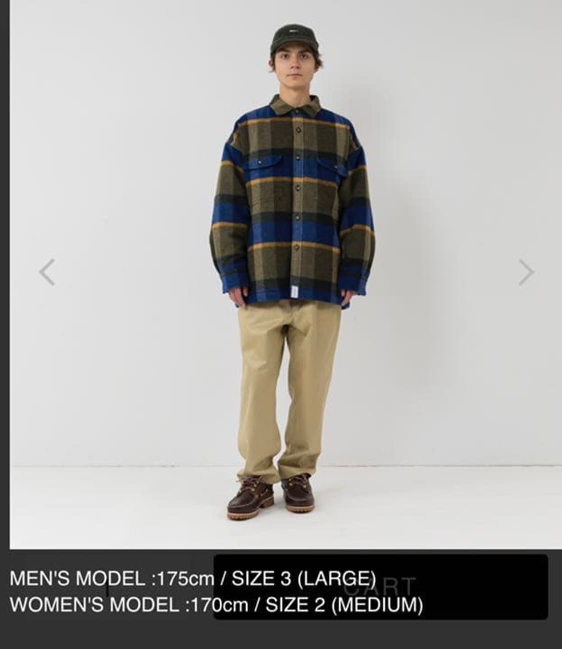 21AW DESCENDANT CLAIRTON PLAID JACKET  상품이미지9