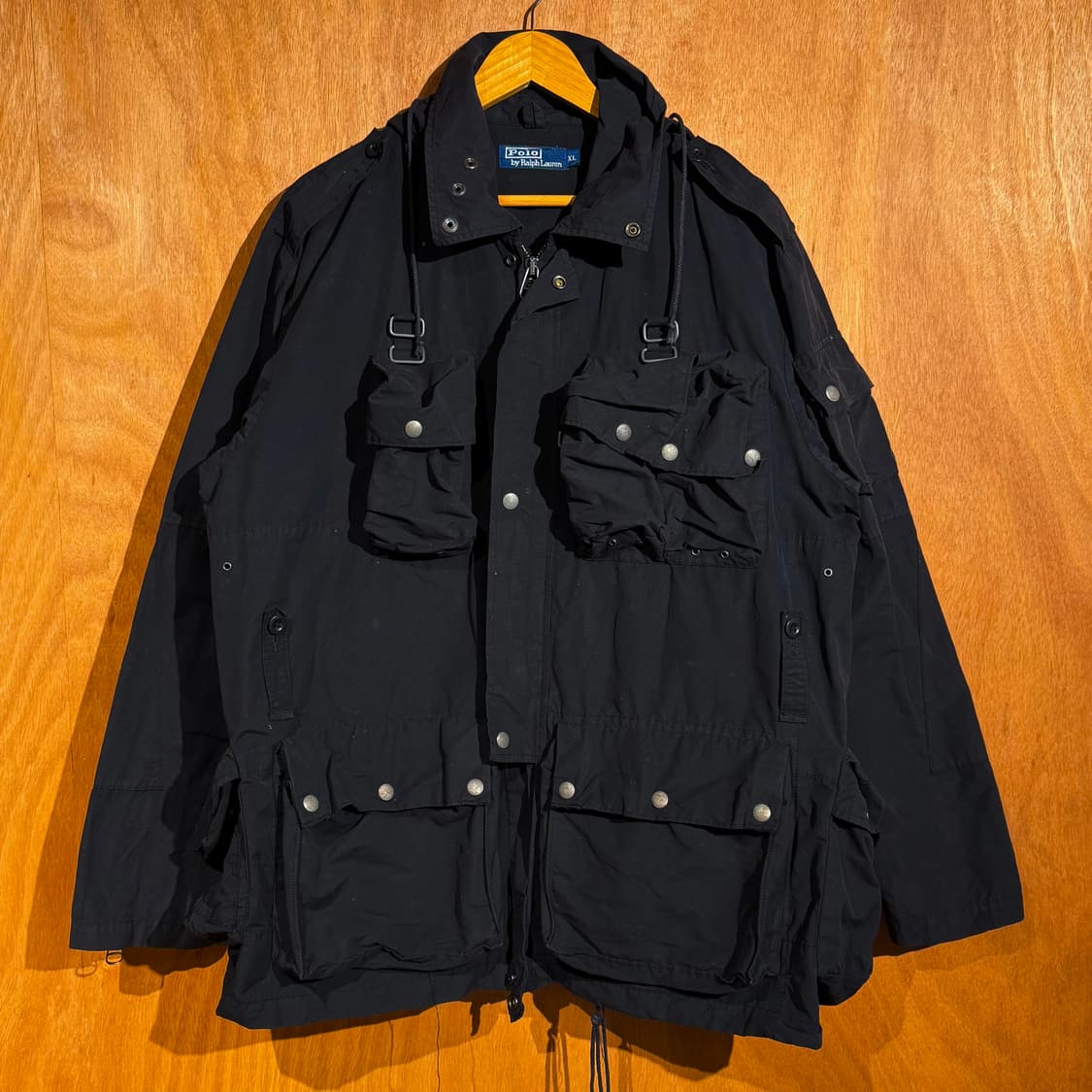 폴로랄프로렌 00s 컴뱃 유틸리티 자켓 XL 람포지퍼 밀리터리 상품이미지1