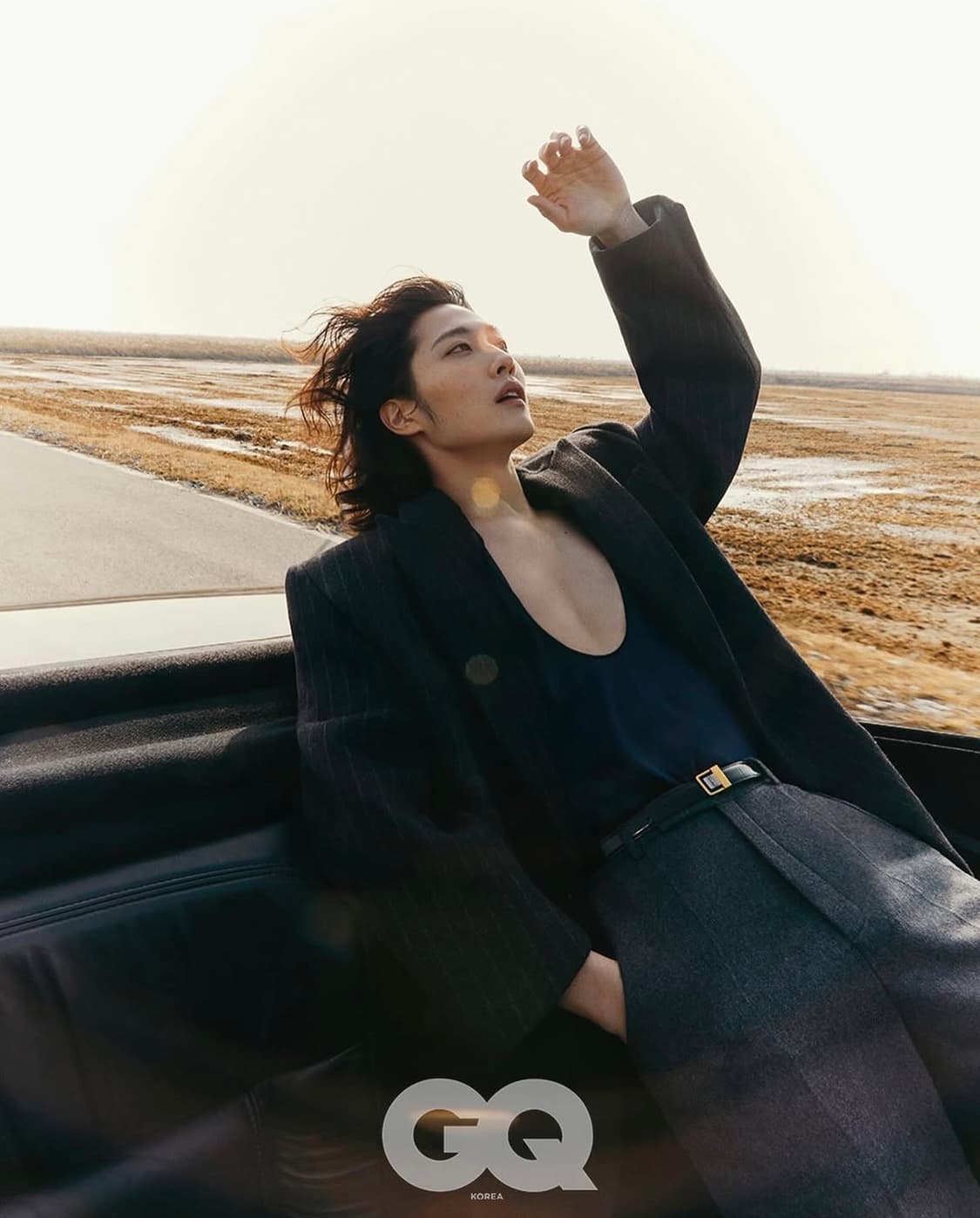 생로랑 / 핀스트라이프 더블 자켓 / 50 상품이미지1