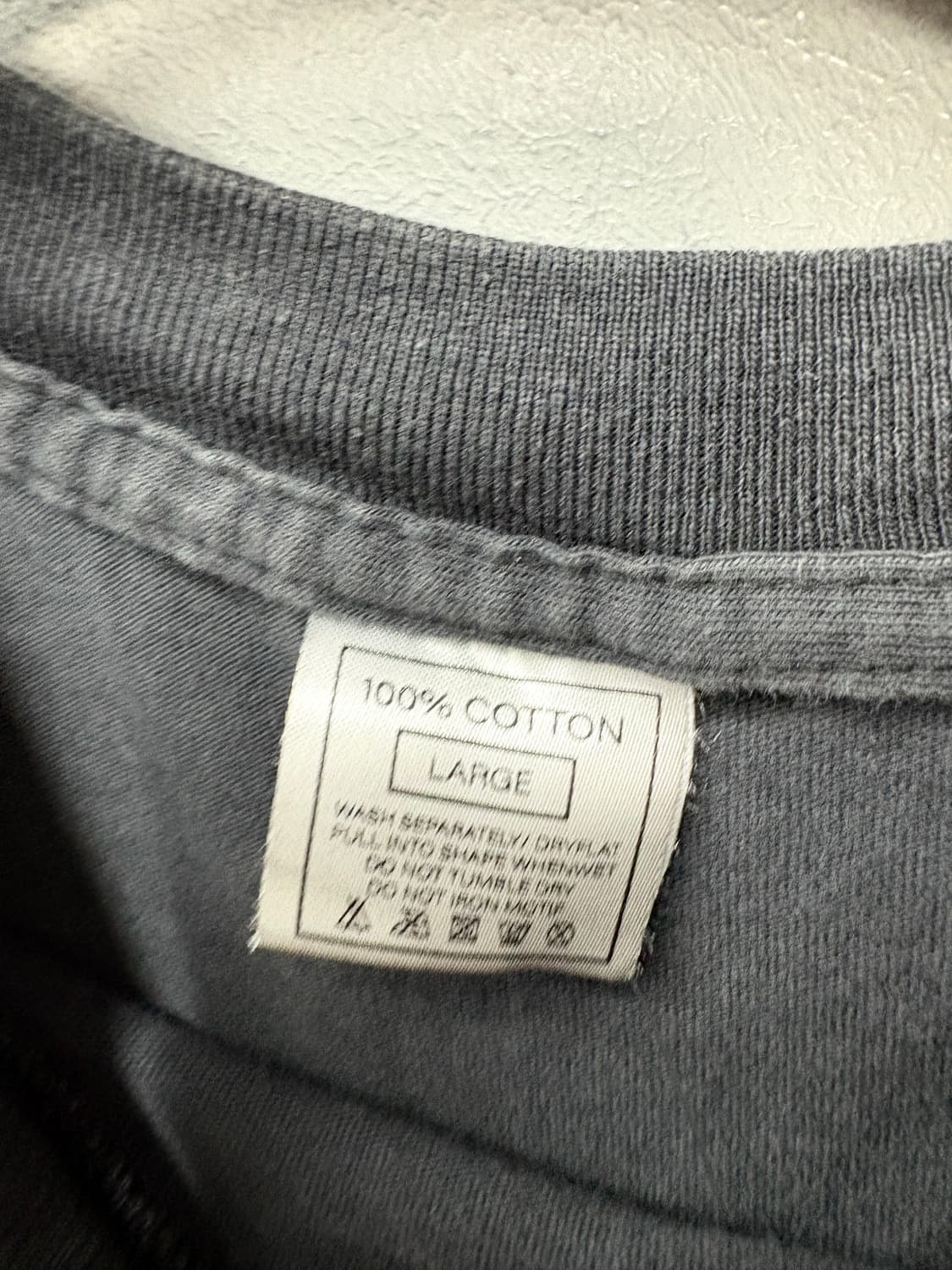 빈티지 너바나 아트워크 그래픽 블랙 반팔 A3776 상품이미지6