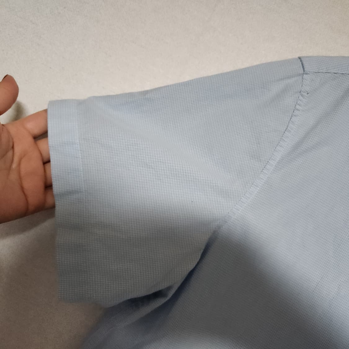 25년 라코스테 포클린 체크 셔츠 105 상품이미지5