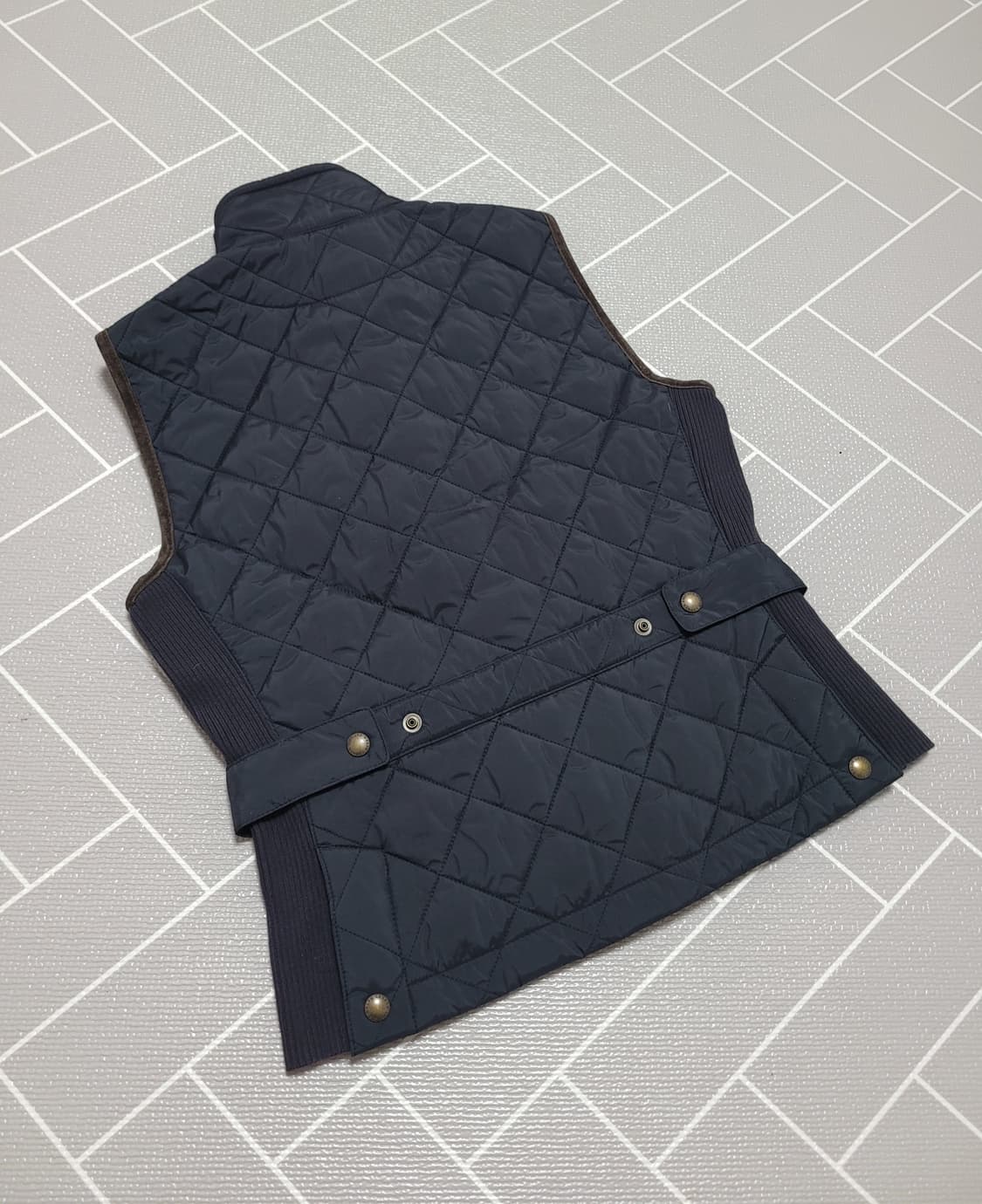 랄프로렌 스포츠 컨트리 라이더스 앤 자키 클럽 퀄팅 베스트 M 상품이미지2