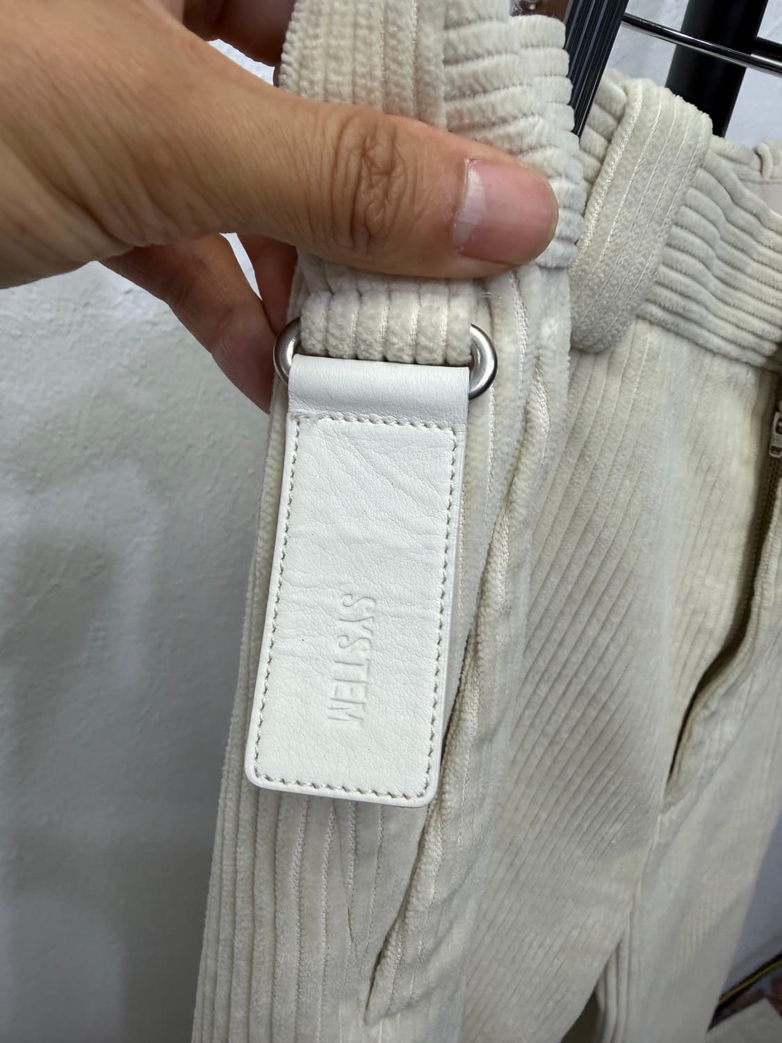 정품) 시스템옴므 한섬 20ss 코듀로이 골덴 바지 86(35) 상품이미지4