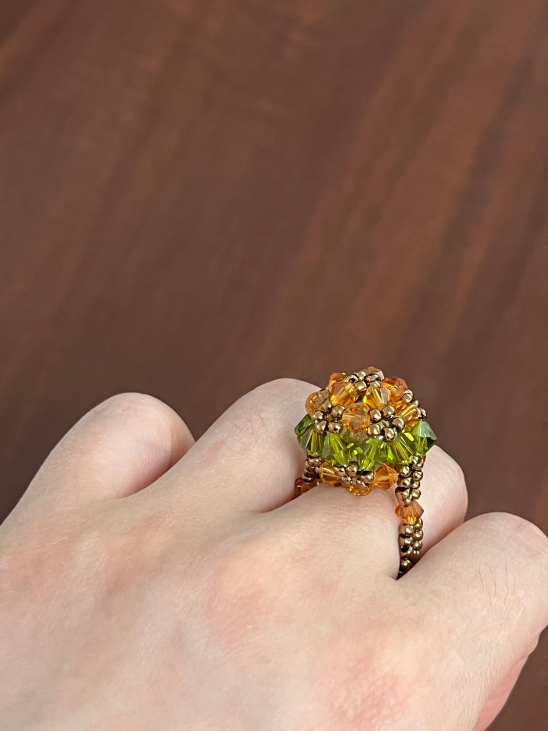 Vintage 비즈반지 상품이미지4