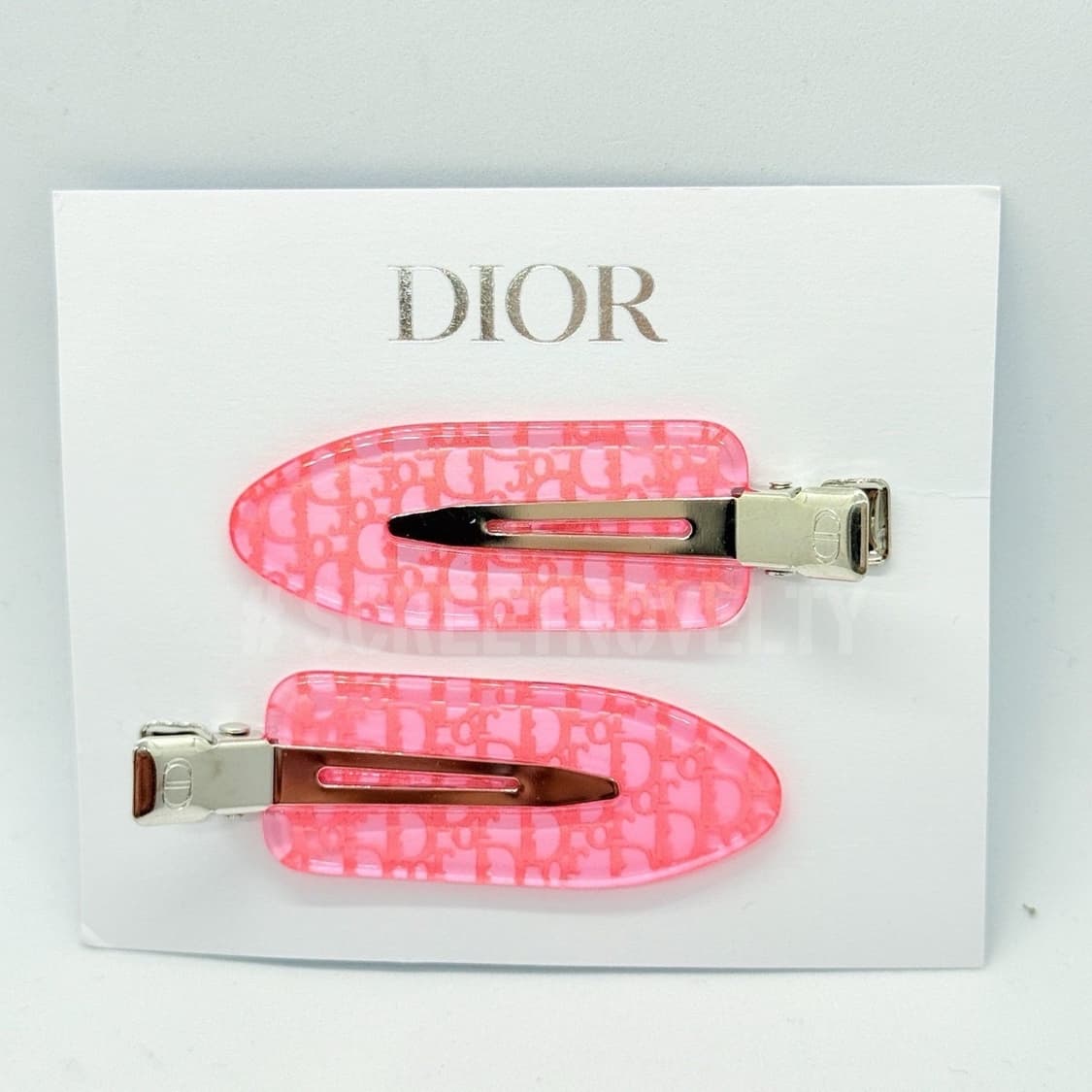 디올뷰티 헤어클립 핑크 세트 (2ps) 상품이미지2