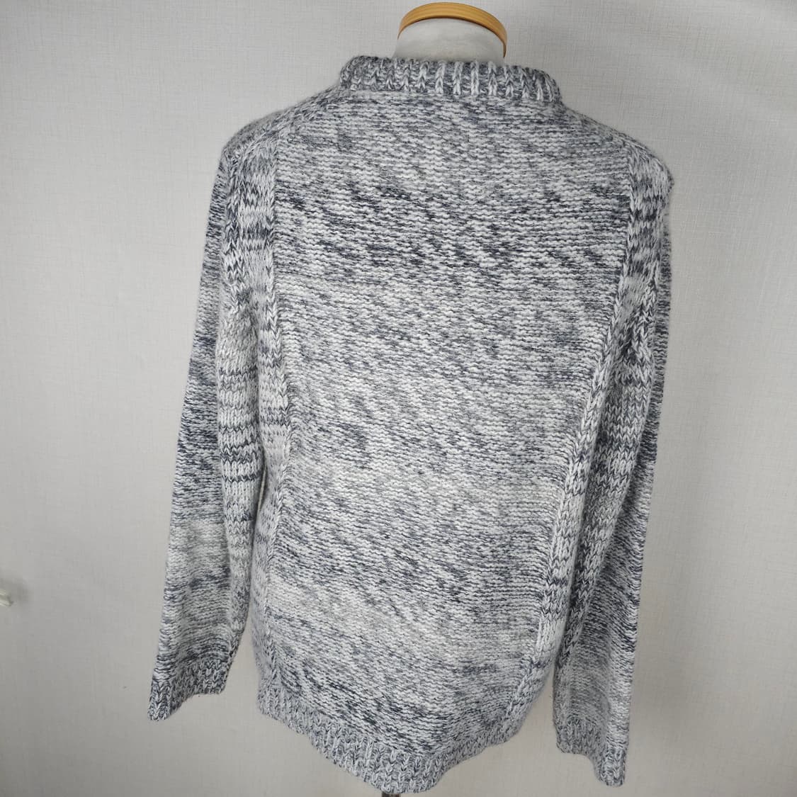 우영미 라운드니트티 남자100사이즈  상품이미지5