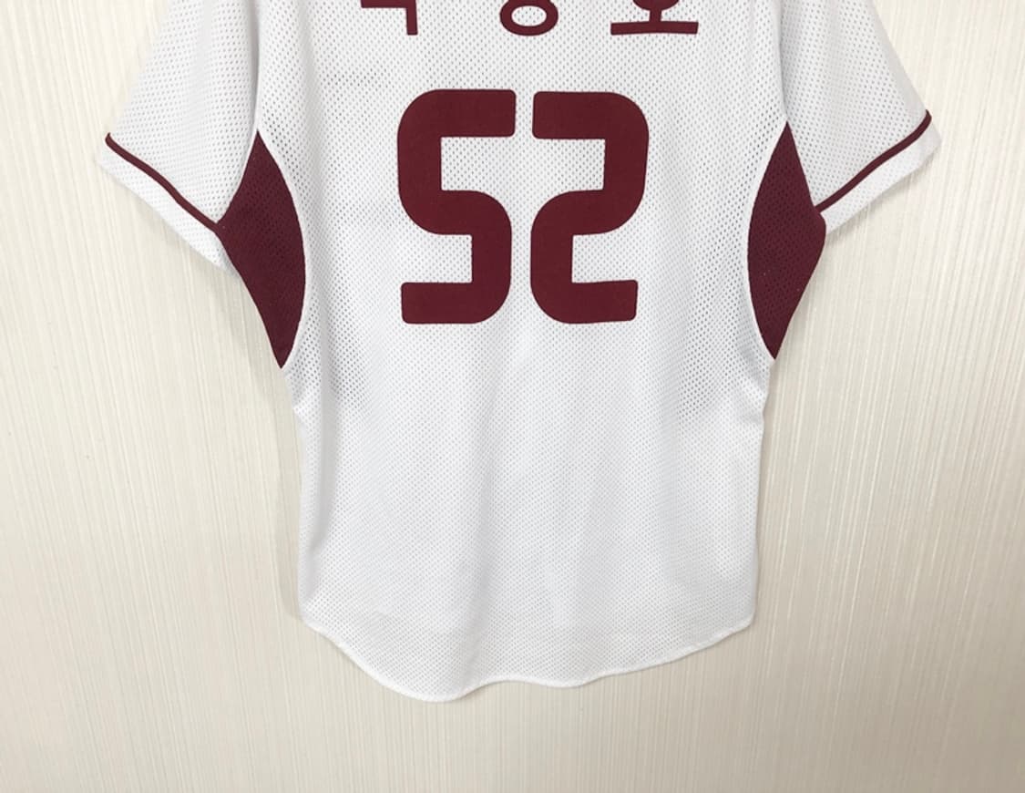KBO 위팬 넥센(키움)히어로즈 홈유니폼/져지 100 #52 박병호 상품이미지9