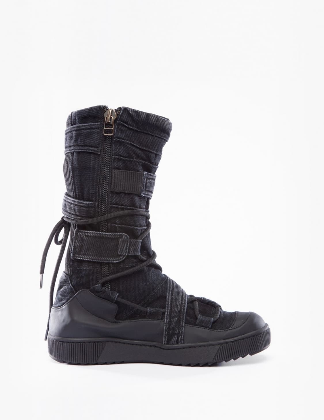 데모바자(DEMOBAZA) 하이탑 블랙 상품이미지1