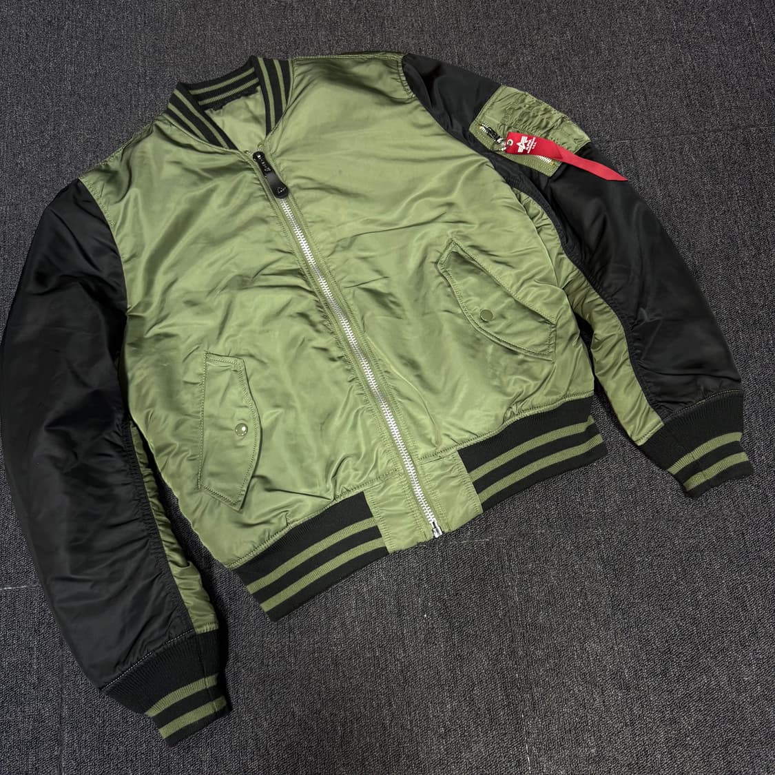 알파인더스트릿 MA-1 리버시블 항공점퍼 상품이미지3