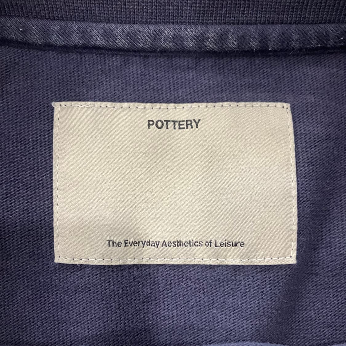 464 포터리 반팔 네이비 상품이미지2