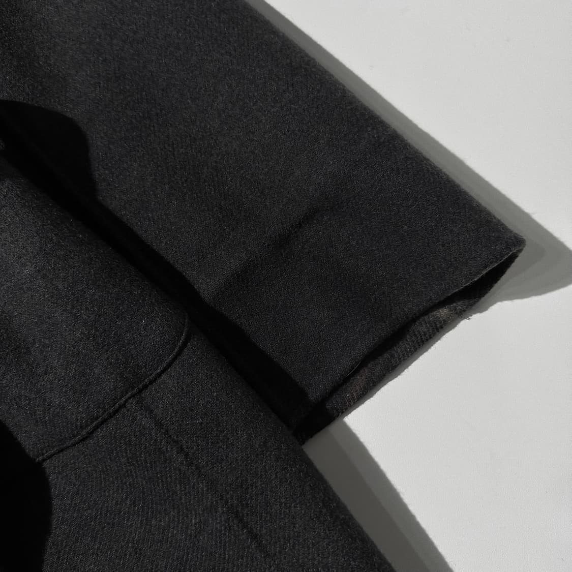 렉토 x 프론트로우 리버시블 체크 로브 코트 상품이미지9