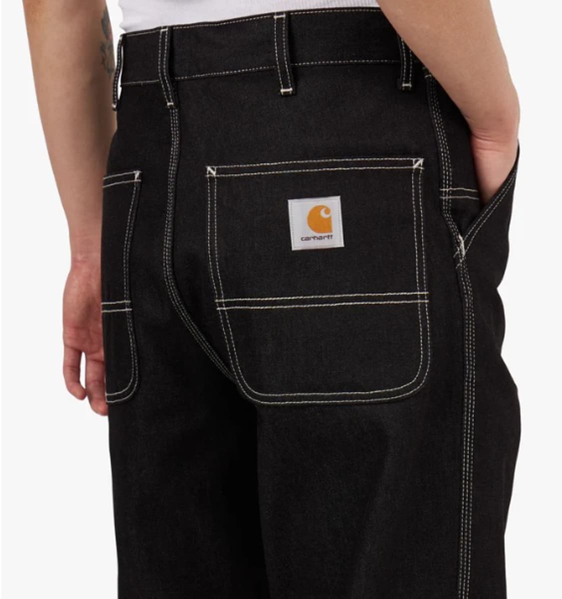 칼하트 Carhartt WIP Simple Pant 블랙 29x32 상품이미지2
