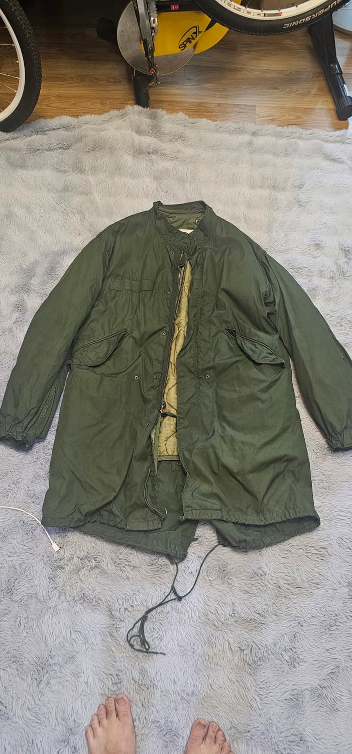 오리지날 피쉬테일파카 m 상품이미지1