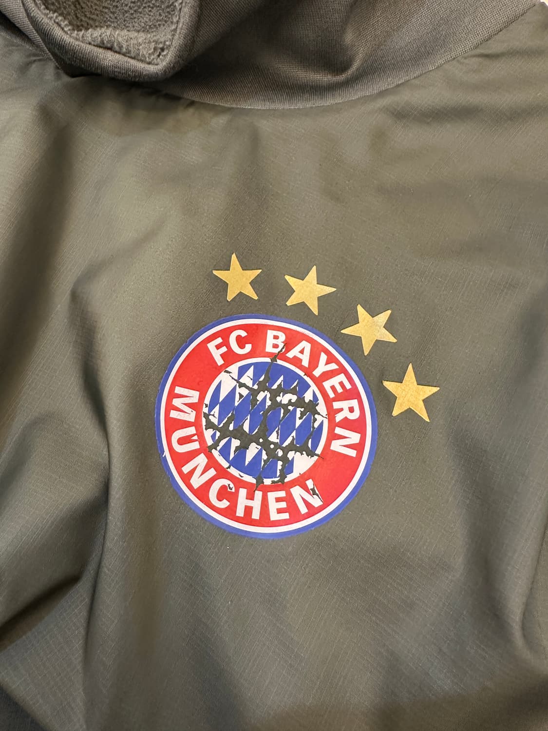 105) 아디다스 독일 뮌헨 바이에른 기모 트랙탑 차콜 그레이 상품이미지3