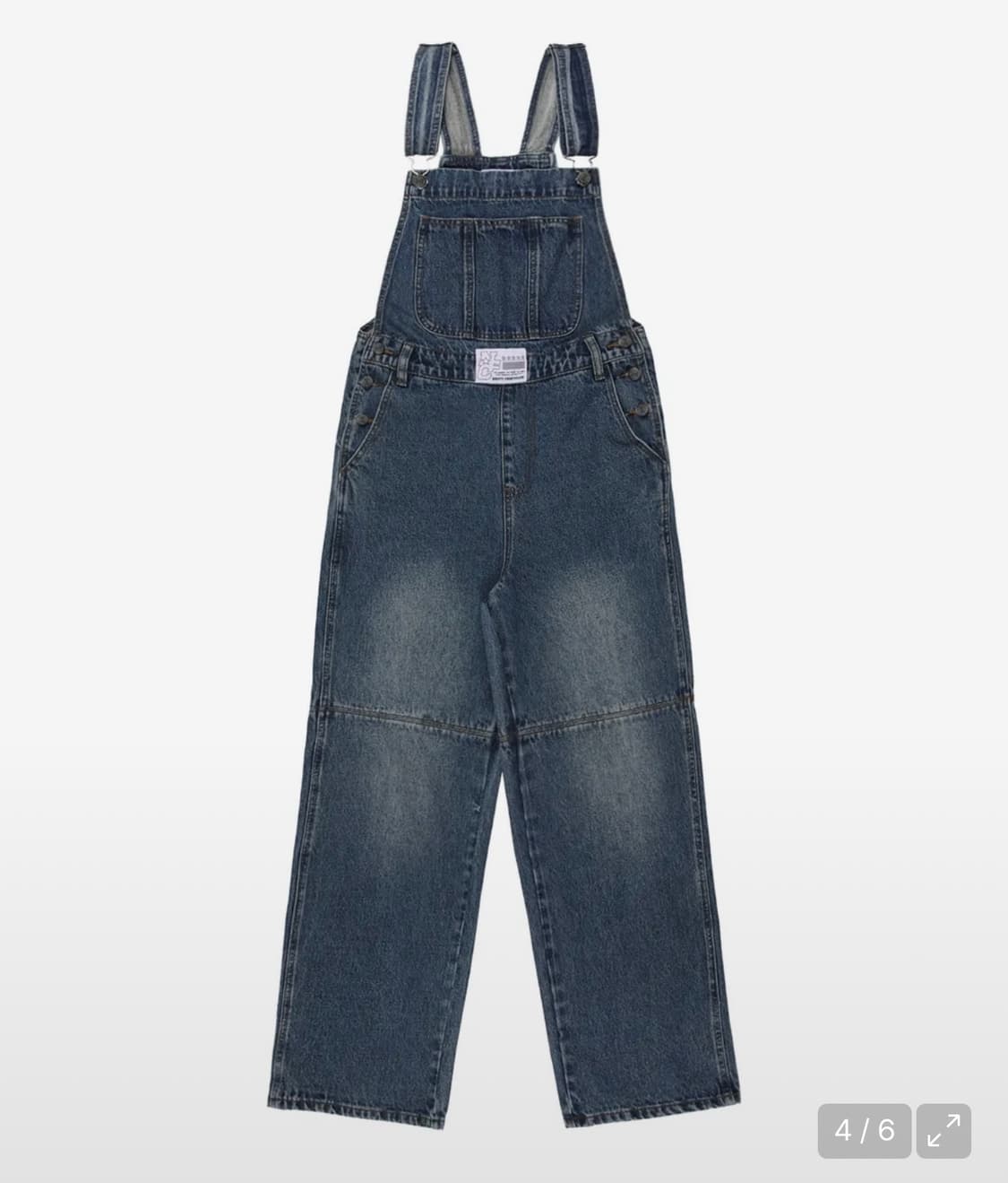 팬시클럽 유쓰 데님 오버롤 상품이미지3