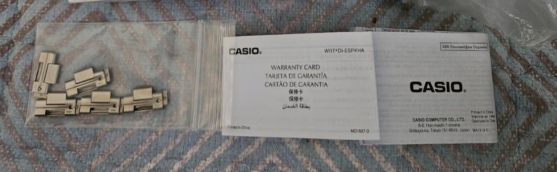 (미개봉 새상품)카시오 문페이즈 스퀘어 시계 MTP-M305D-7AVDF 상품이미지3