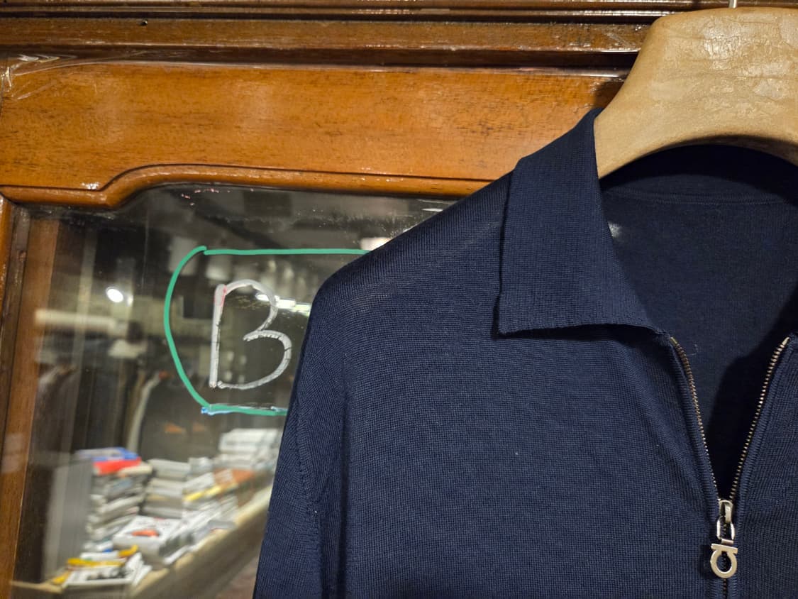 살바토레 페라가모 짚업 니트PK 상품이미지6