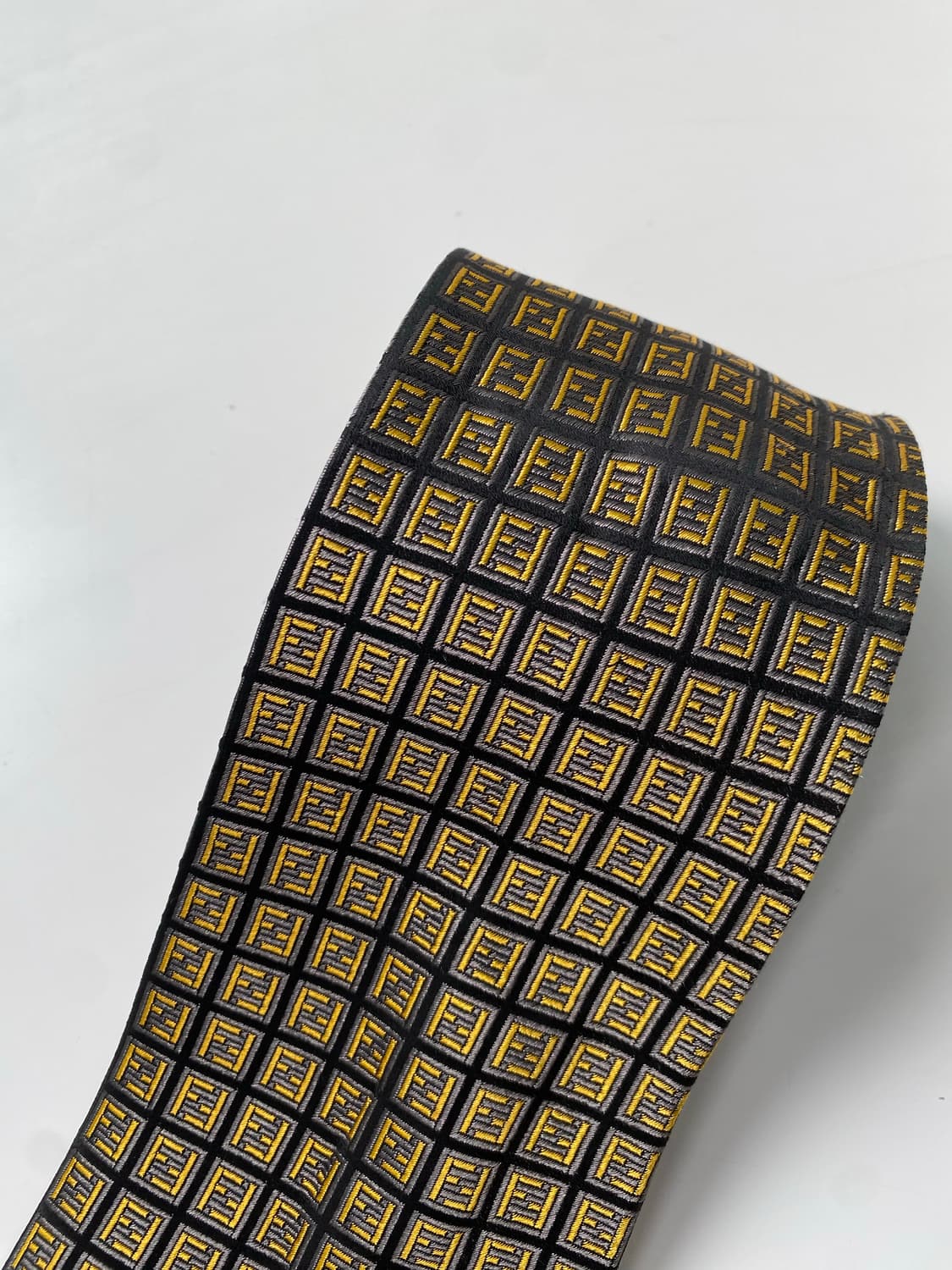 펜디 (FENDI) 모노그램 정품 명품 넥타이 상품이미지6