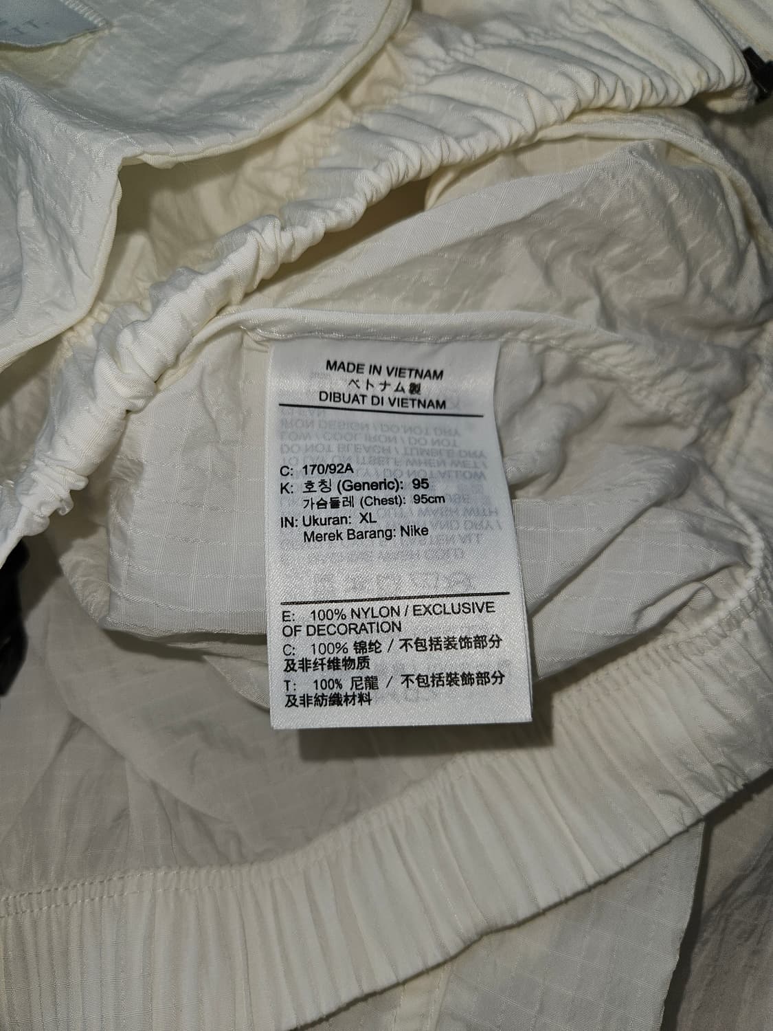 나이키 스포츠웨어 시티 유틸리티 스우시 바람막이 크롭 자켓 우먼스 XL 상품이미지6