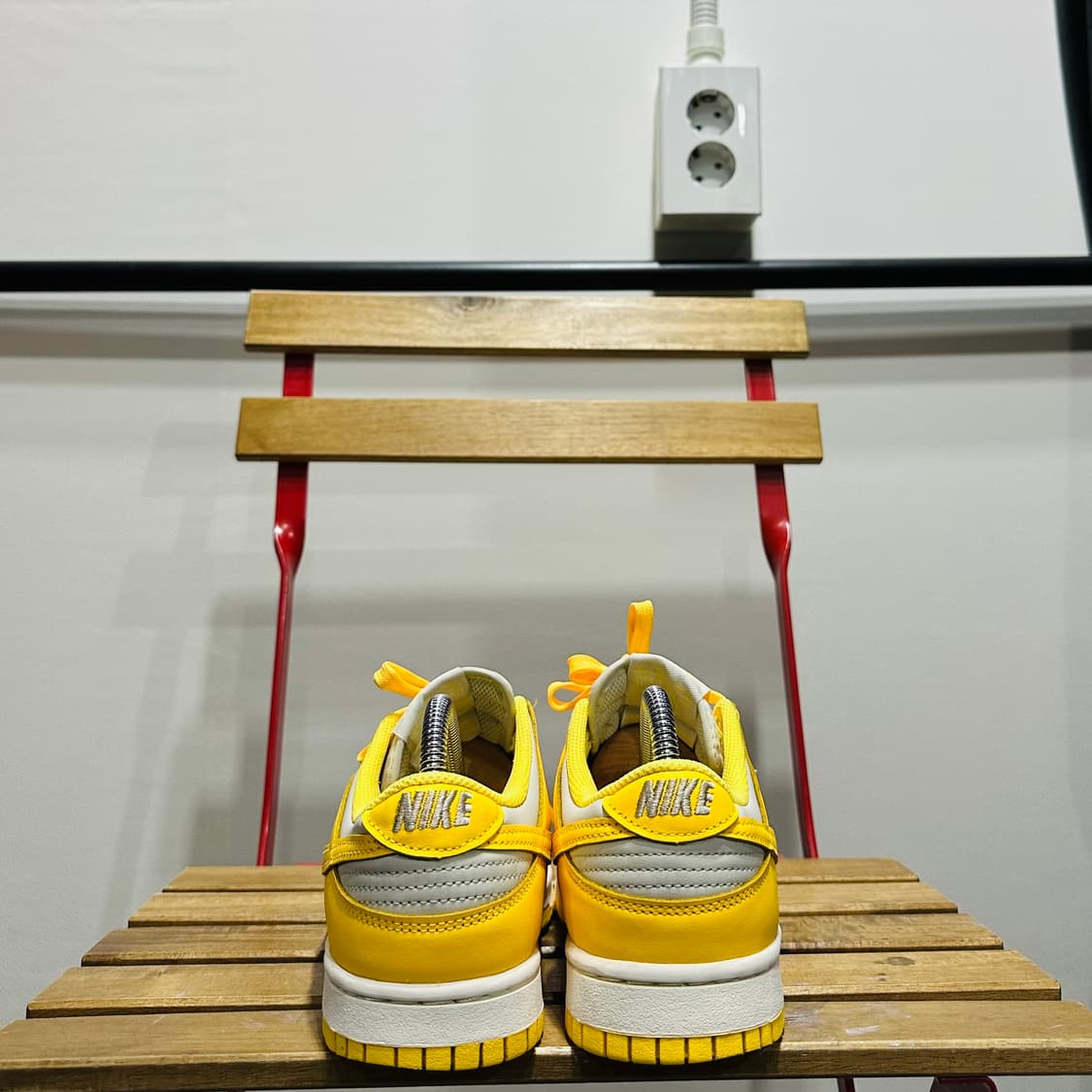 245) 나이키 운동화 여성 여자 신발 덩크로우 옐로우 상품이미지4