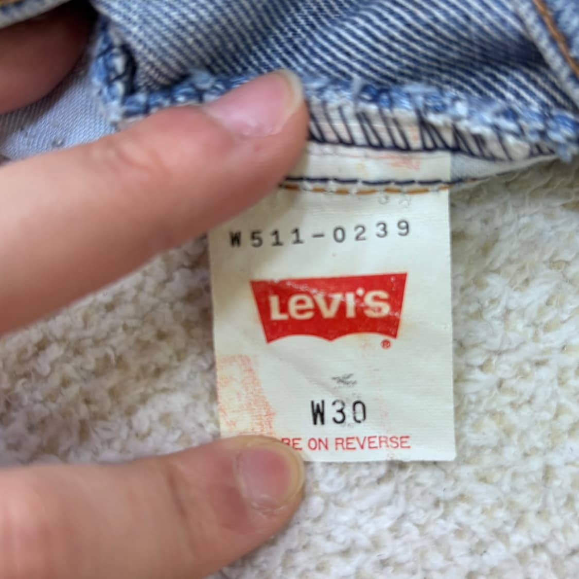 30 리바이스 511 데님팬츠 0310E 상품이미지3