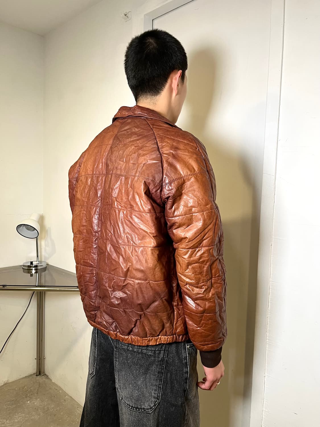 Brown Leather Padding 상품이미지3