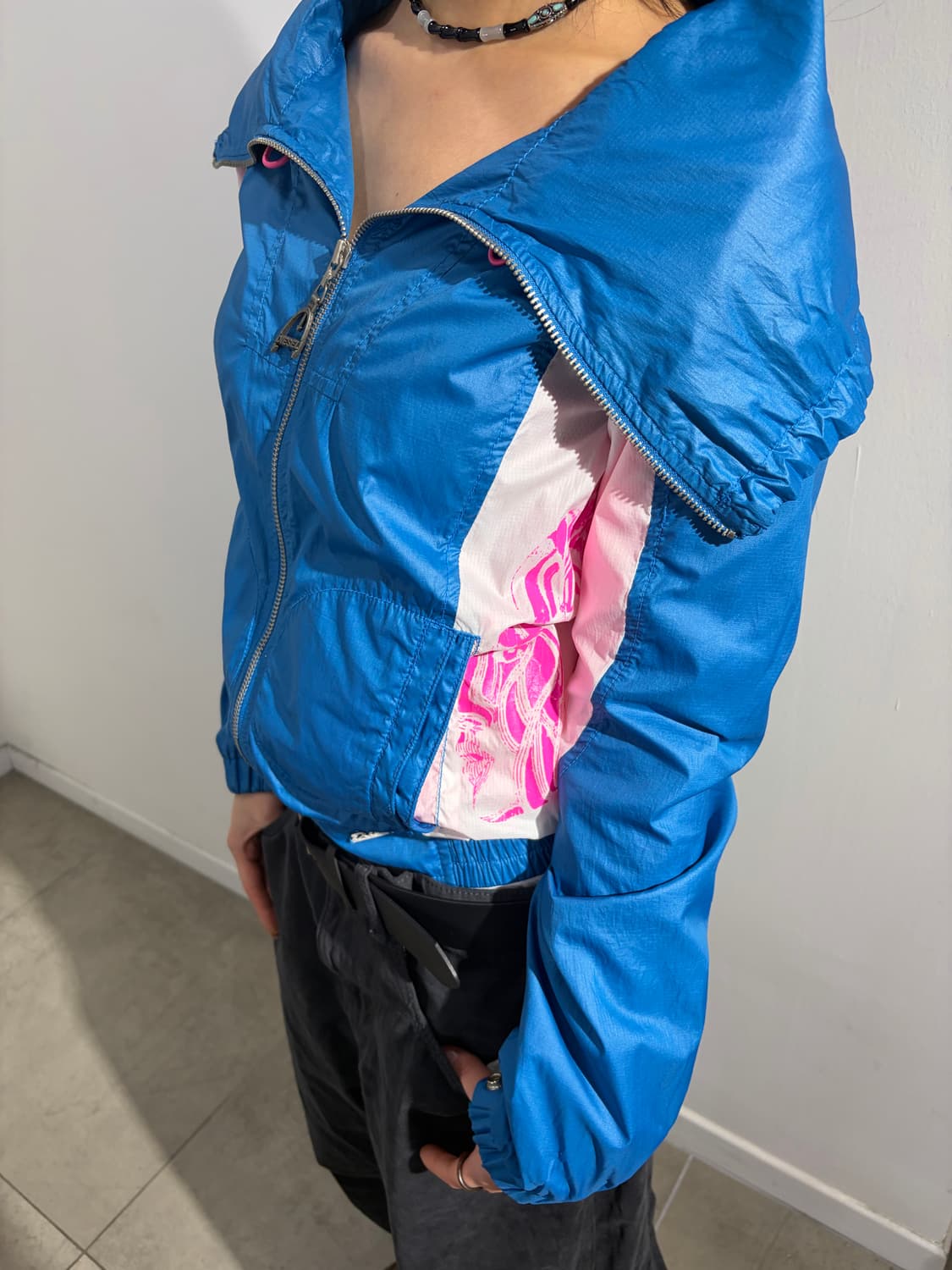 디젤 하이넥 바람막이 자켓 상품이미지2