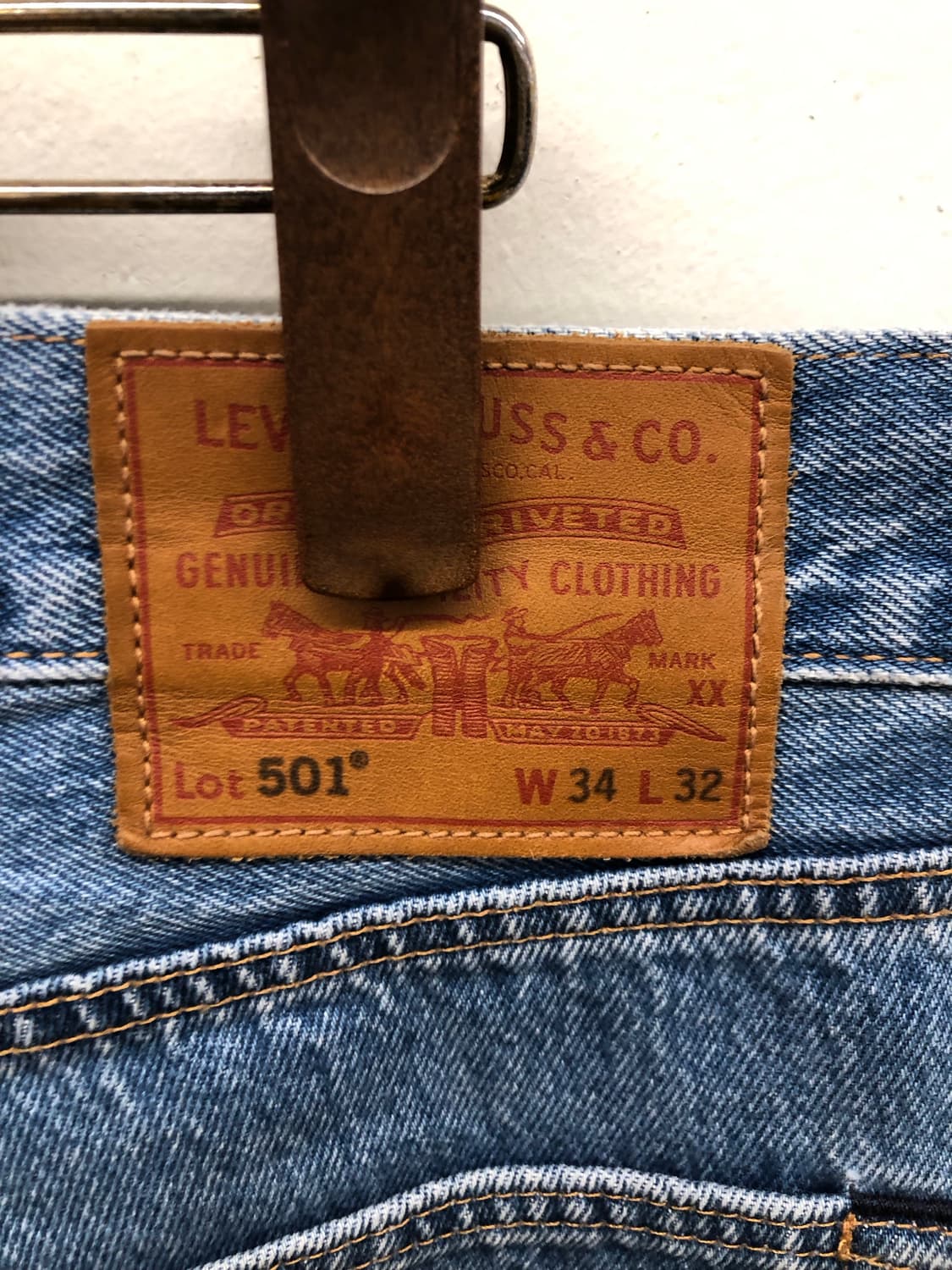 리바이스 501 34x32 상품이미지3